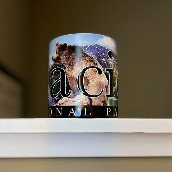 America Ware x Glacier National Park Montana 2017 All Over Print 3D Spellout Mug - Picture 2 of 6
